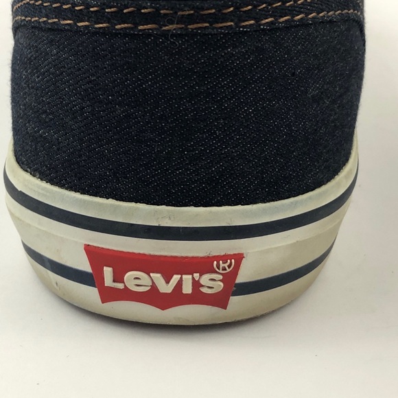 Levi’s Shoes Mens 13 Ethan Denim II Canvas Sneakers - Picture 10 of 15